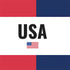 American Flag Color Block Nintendo 2DS XL (2017) Skin